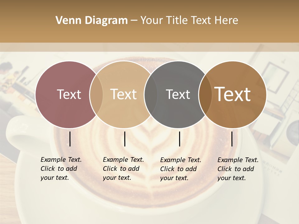 Latte Fresh Froth PowerPoint Template