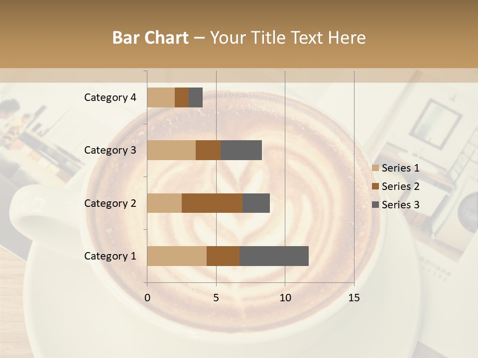 Latte Fresh Froth PowerPoint Template