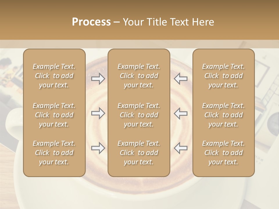 Latte Fresh Froth PowerPoint Template