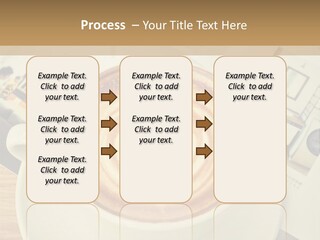 Latte Fresh Froth PowerPoint Template