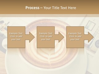 Latte Fresh Froth PowerPoint Template
