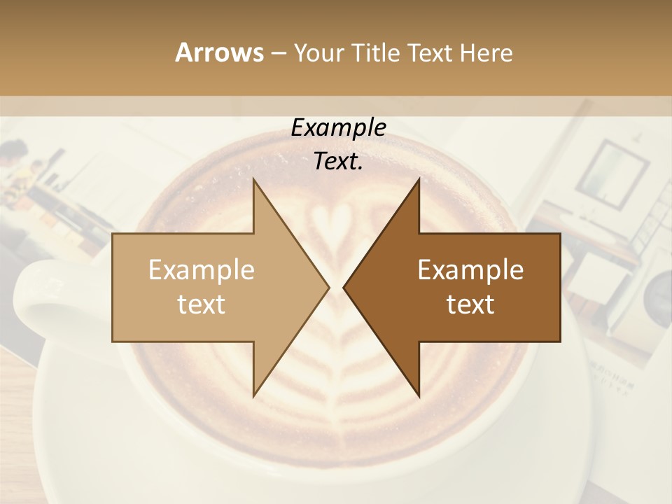 Latte Fresh Froth PowerPoint Template