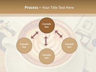 Latte Fresh Froth PowerPoint Template