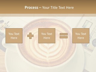 Latte Fresh Froth PowerPoint Template