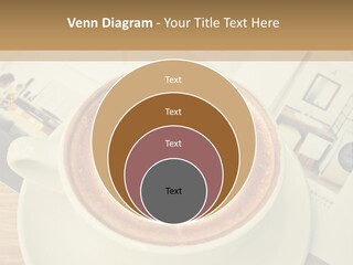 Latte Fresh Froth PowerPoint Template