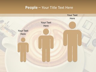 Latte Fresh Froth PowerPoint Template