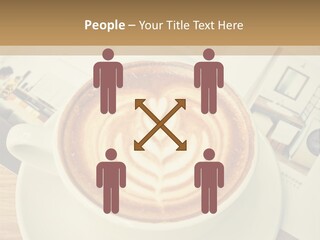 Latte Fresh Froth PowerPoint Template