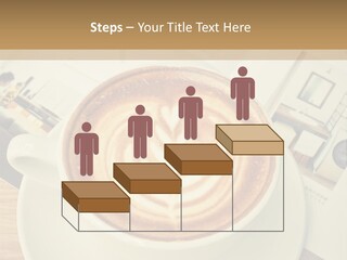 Latte Fresh Froth PowerPoint Template