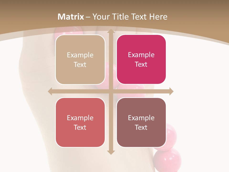 Health Process Pedicure PowerPoint Template