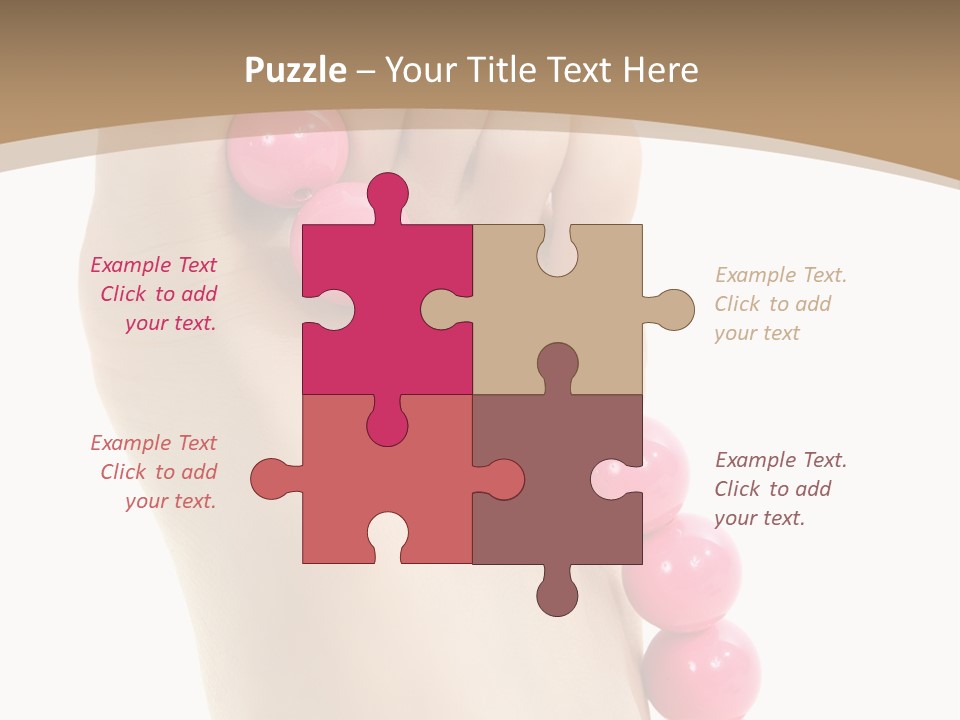 Health Process Pedicure PowerPoint Template