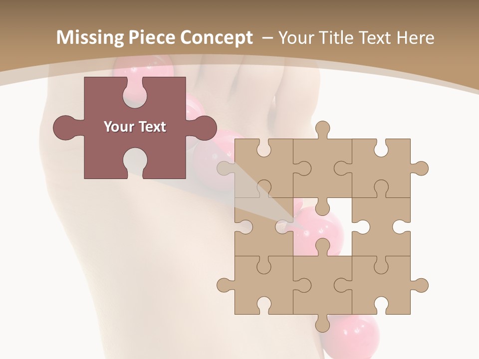 Health Process Pedicure PowerPoint Template