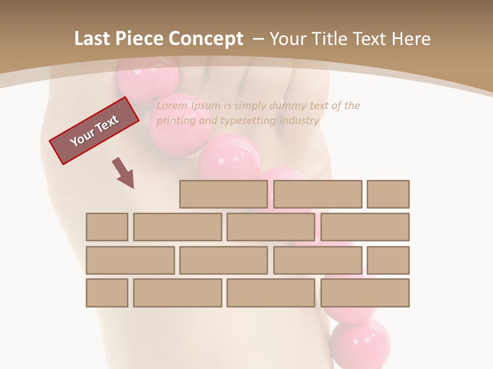 Health Process Pedicure PowerPoint Template