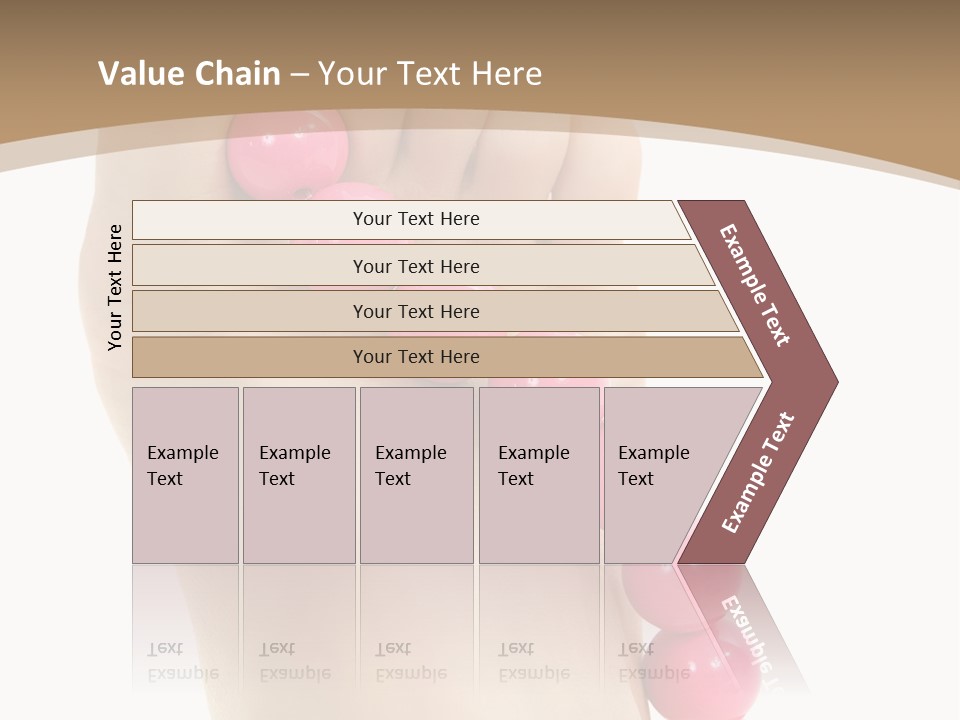 Health Process Pedicure PowerPoint Template