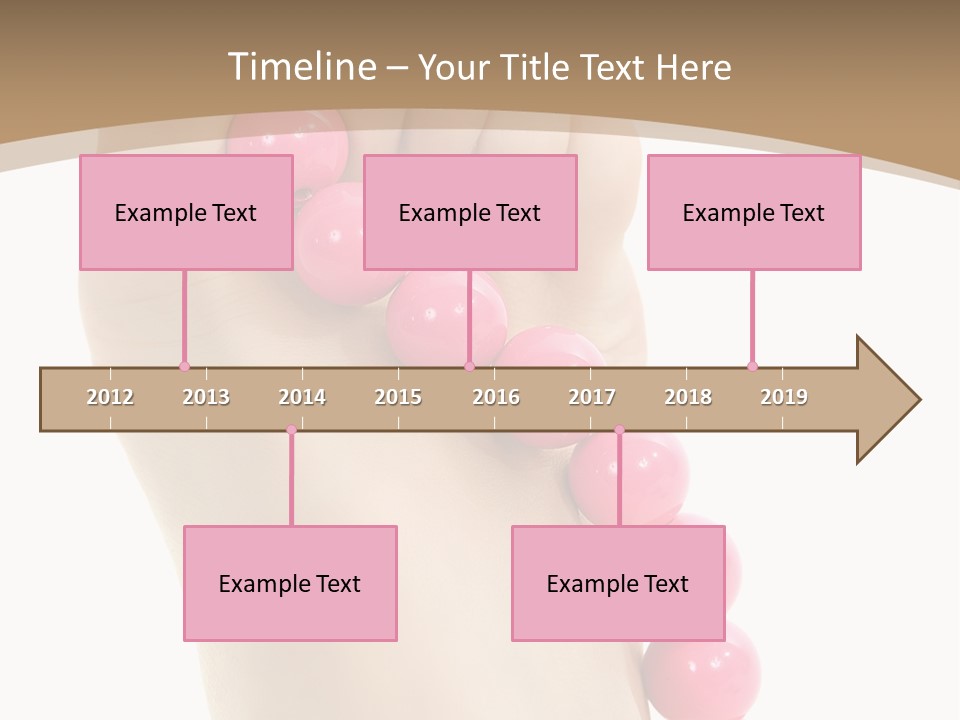 Health Process Pedicure PowerPoint Template
