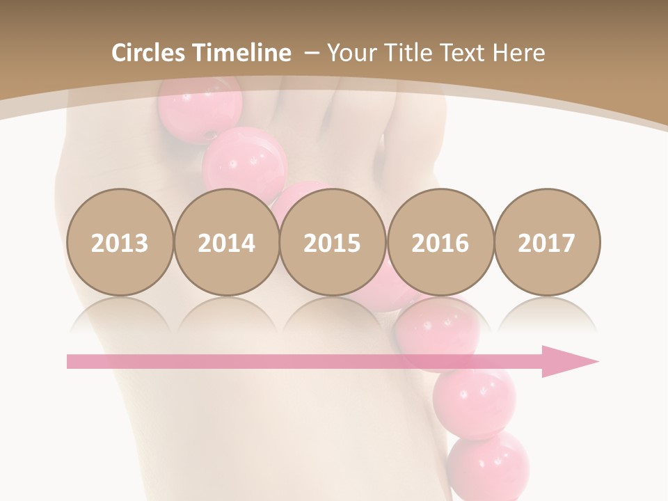 Health Process Pedicure PowerPoint Template