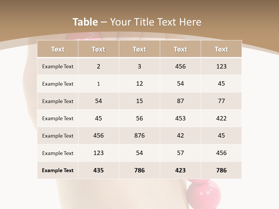 Health Process Pedicure PowerPoint Template