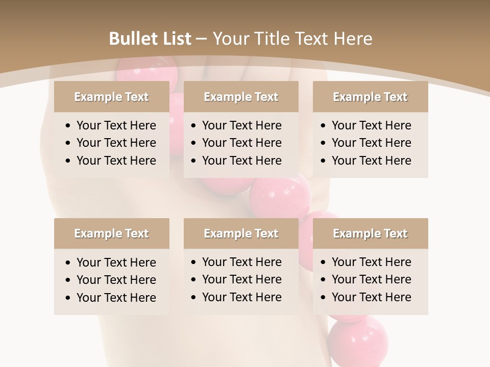 Health Process Pedicure PowerPoint Template