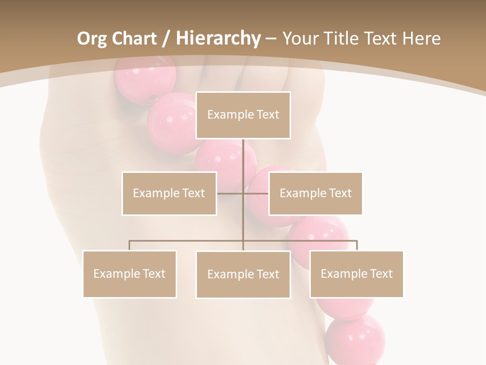 Health Process Pedicure PowerPoint Template