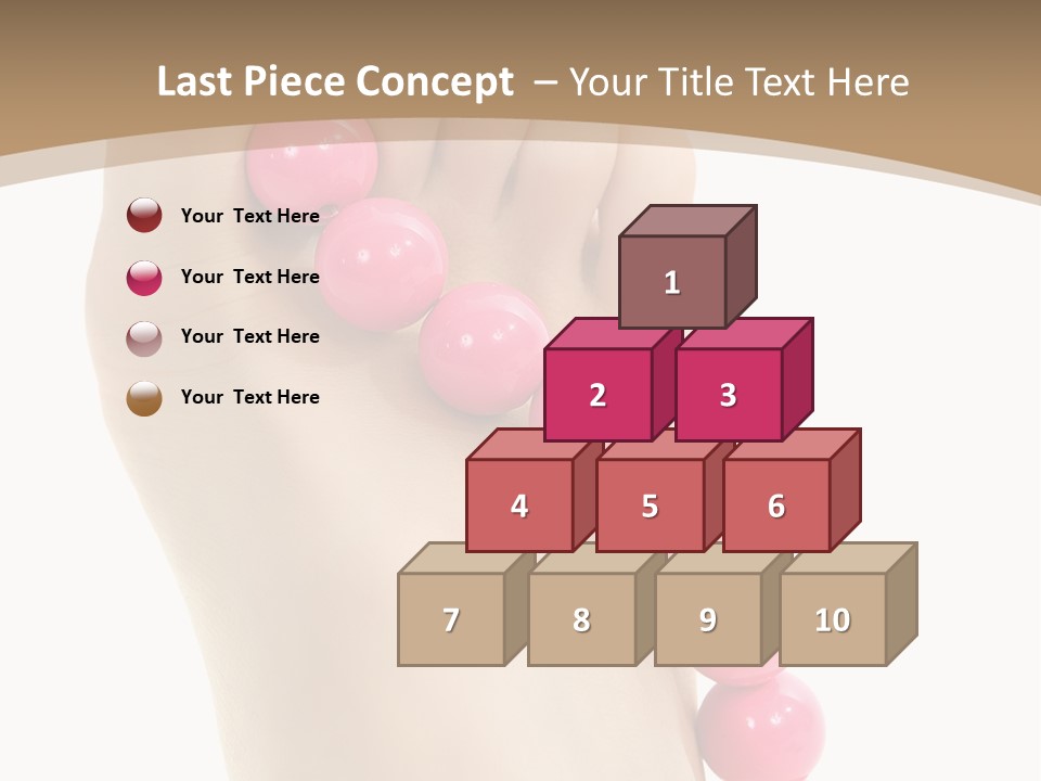 Health Process Pedicure PowerPoint Template