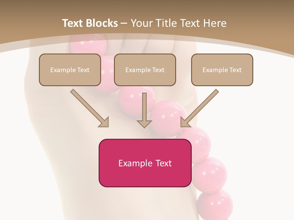 Health Process Pedicure PowerPoint Template