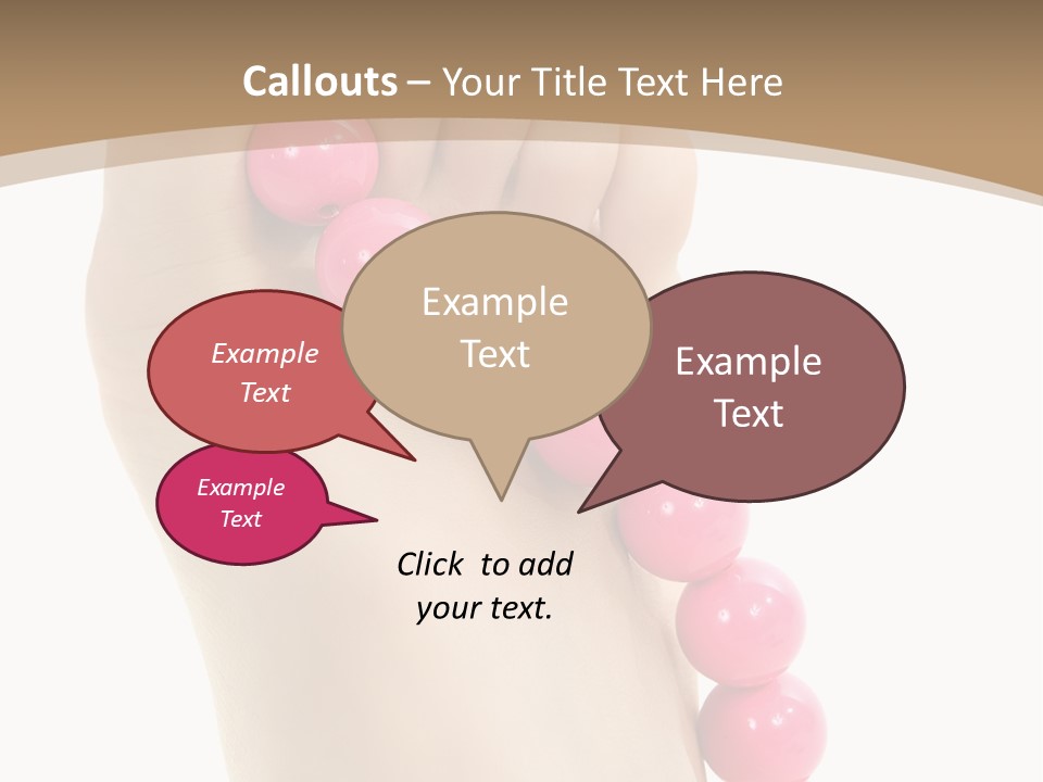 Health Process Pedicure PowerPoint Template