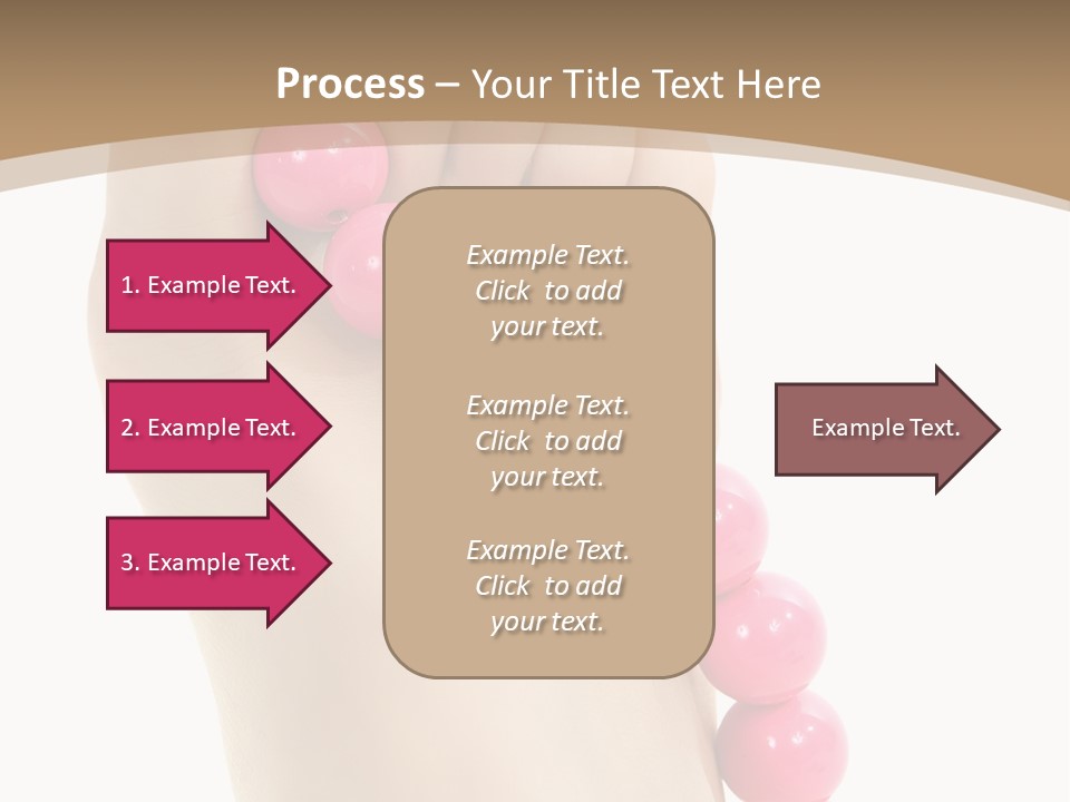 Health Process Pedicure PowerPoint Template
