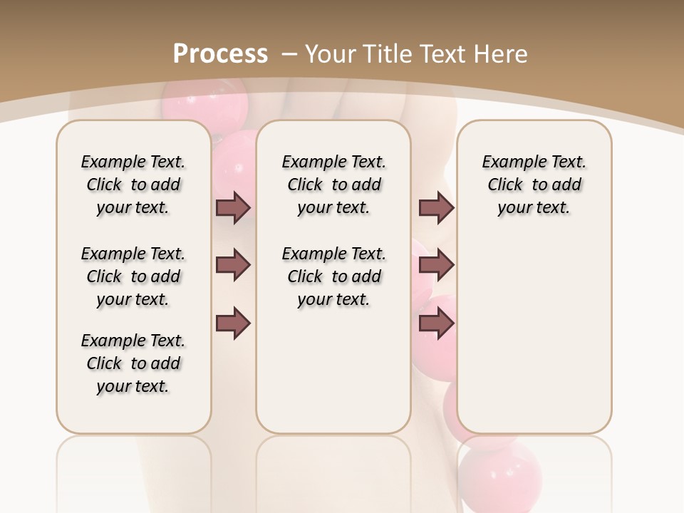 Health Process Pedicure PowerPoint Template
