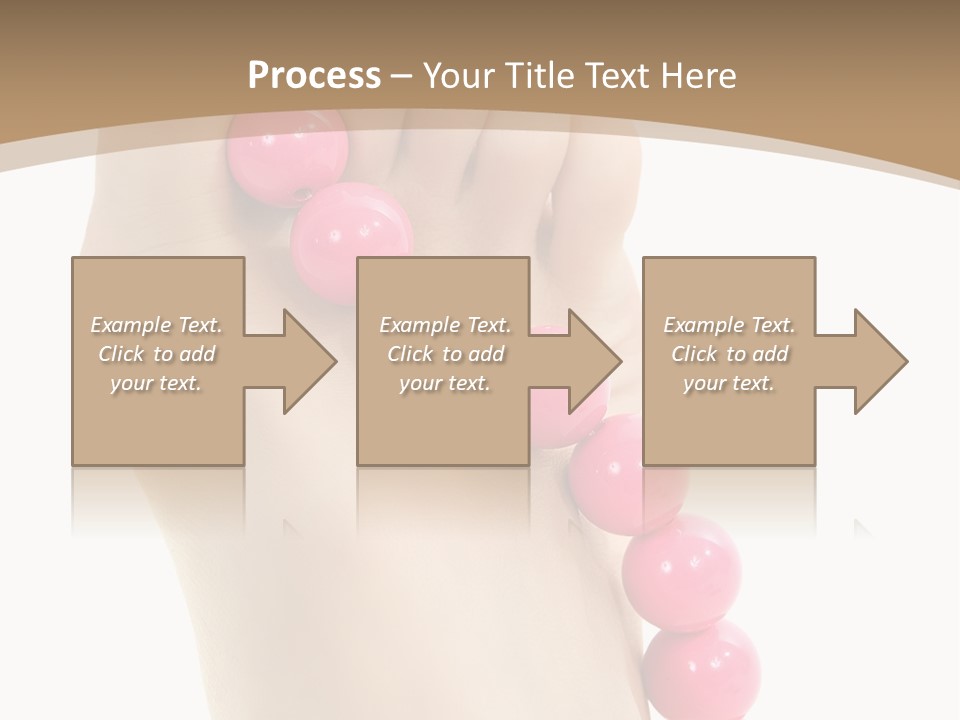 Health Process Pedicure PowerPoint Template