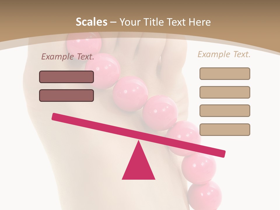 Health Process Pedicure PowerPoint Template