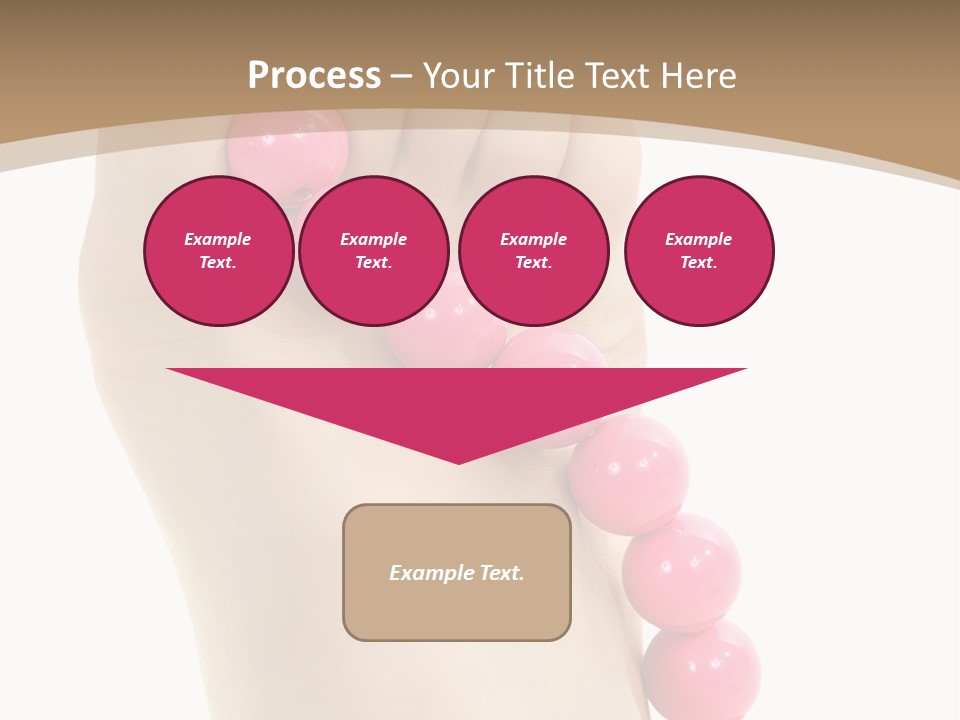 Health Process Pedicure PowerPoint Template