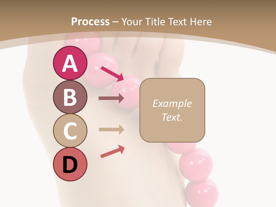 Health Process Pedicure PowerPoint Template