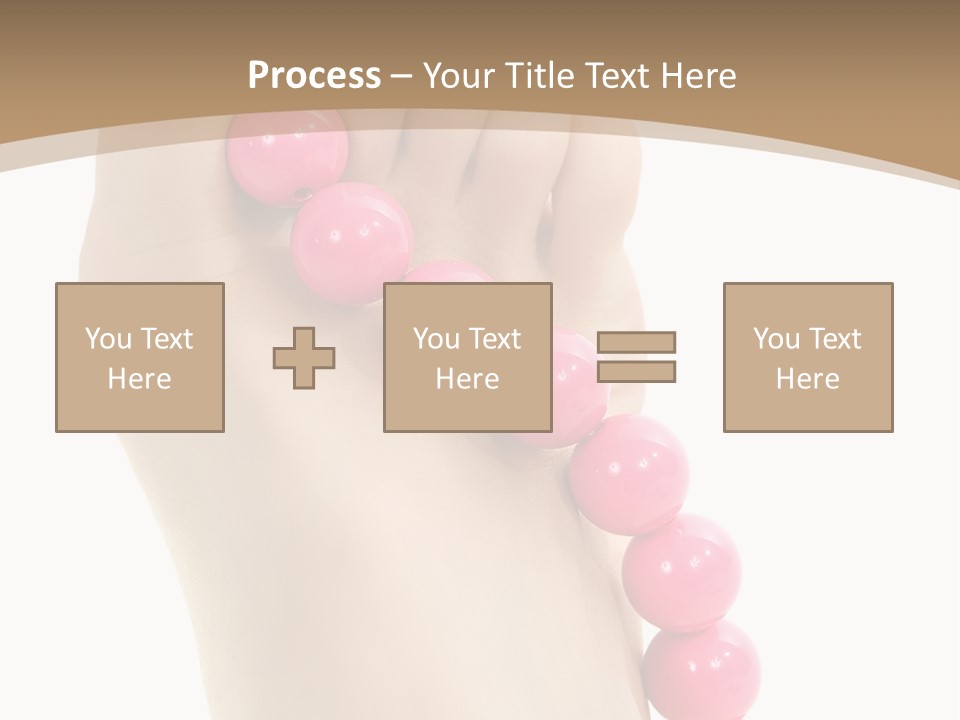 Health Process Pedicure PowerPoint Template