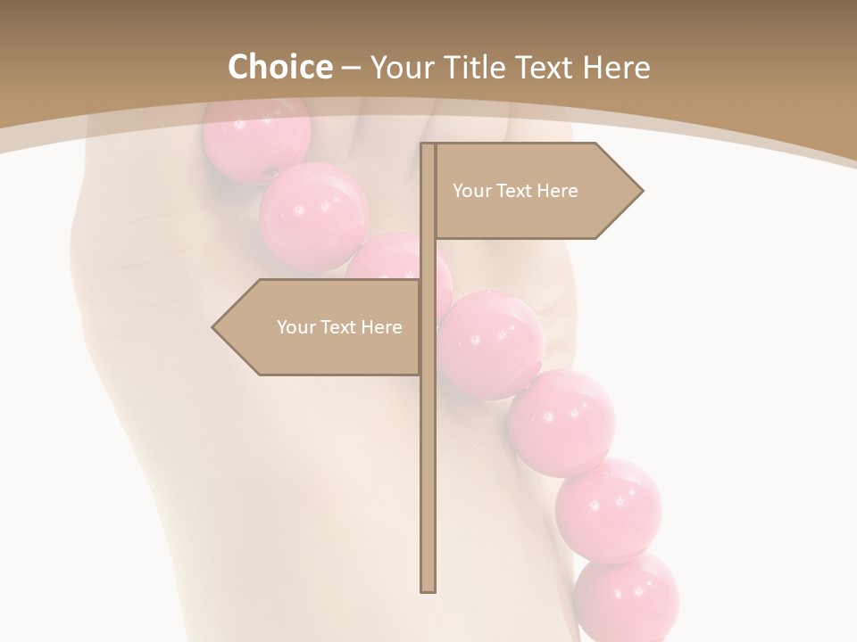 Health Process Pedicure PowerPoint Template