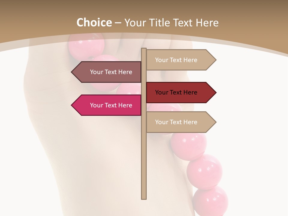 Health Process Pedicure PowerPoint Template