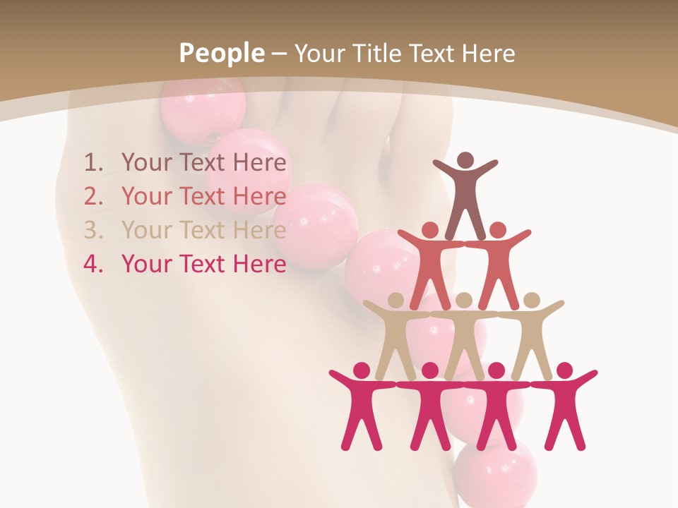 Health Process Pedicure PowerPoint Template