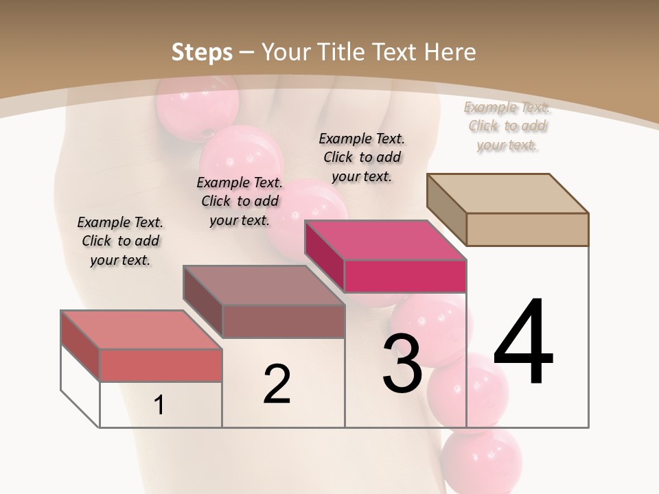 Health Process Pedicure PowerPoint Template