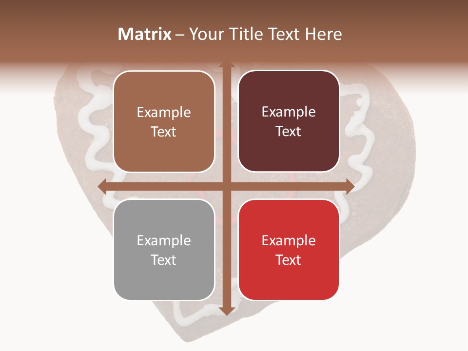 Gingerbread Ornament Snack PowerPoint Template