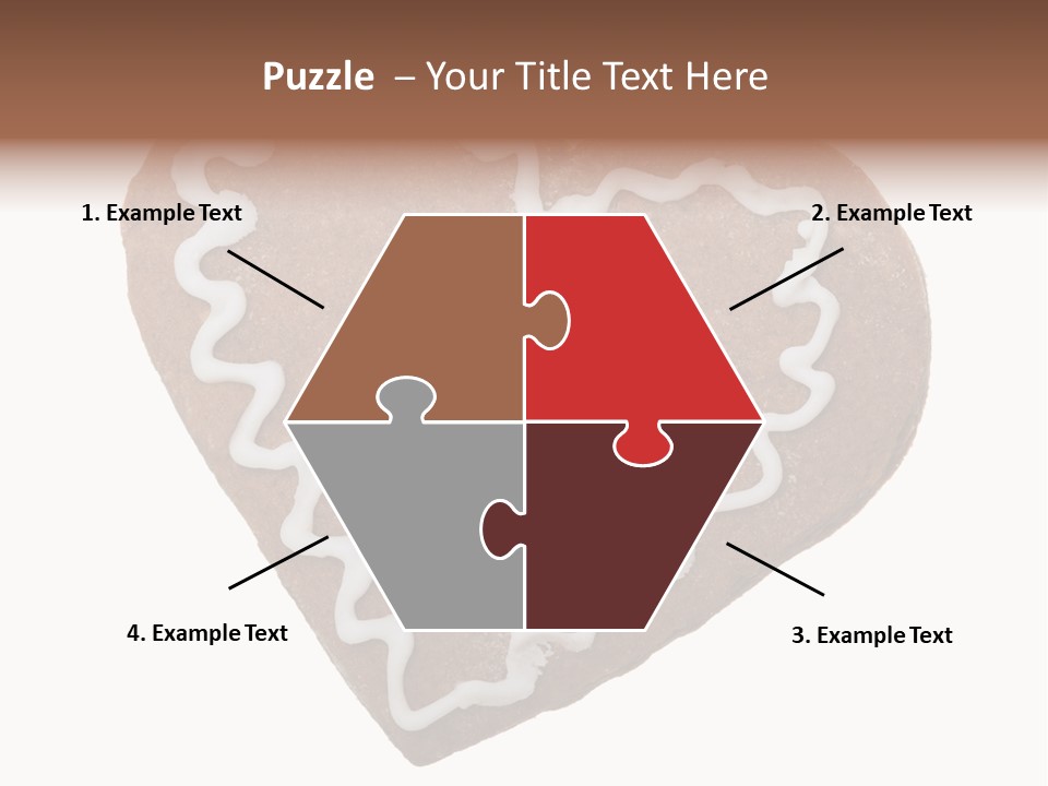 Gingerbread Ornament Snack PowerPoint Template