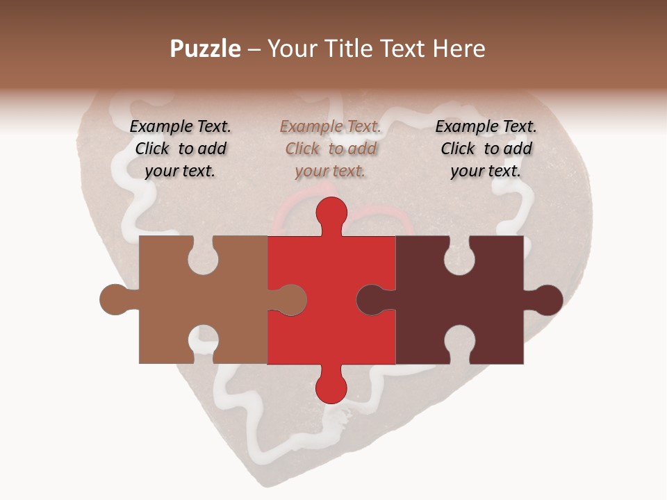 Gingerbread Ornament Snack PowerPoint Template