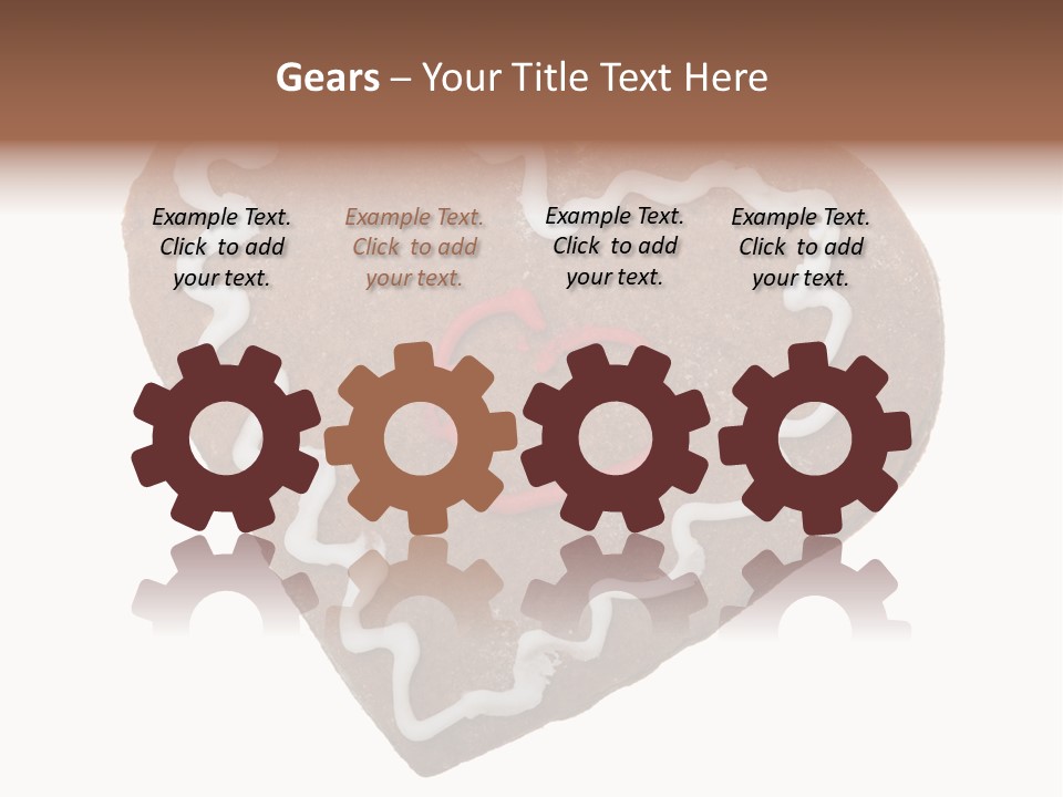 Gingerbread Ornament Snack PowerPoint Template