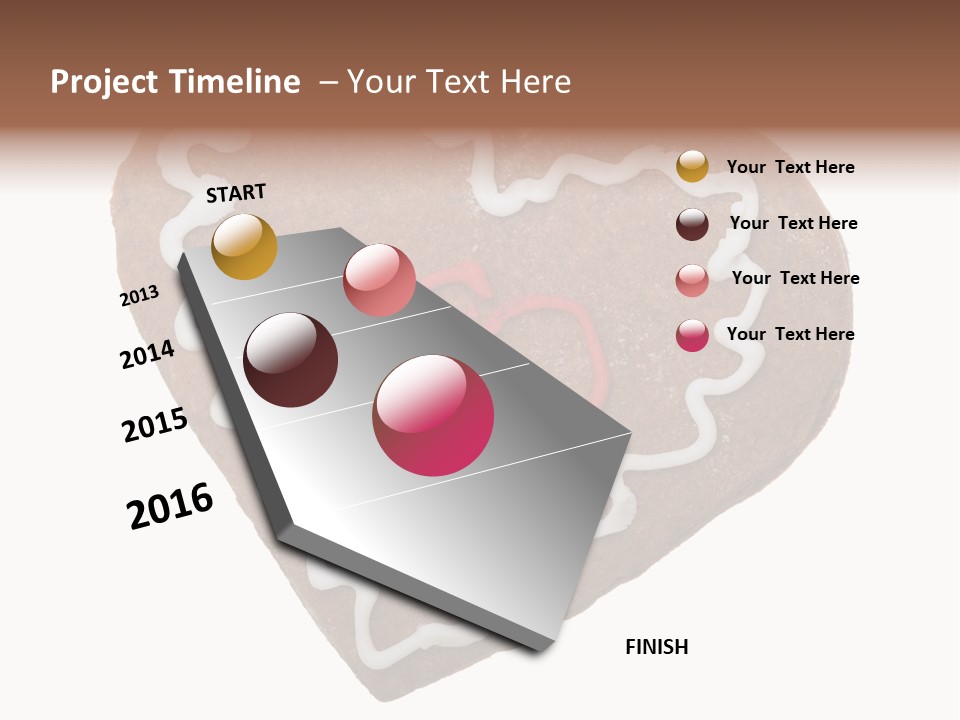 Gingerbread Ornament Snack PowerPoint Template