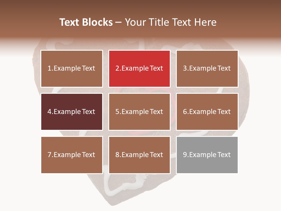 Gingerbread Ornament Snack PowerPoint Template