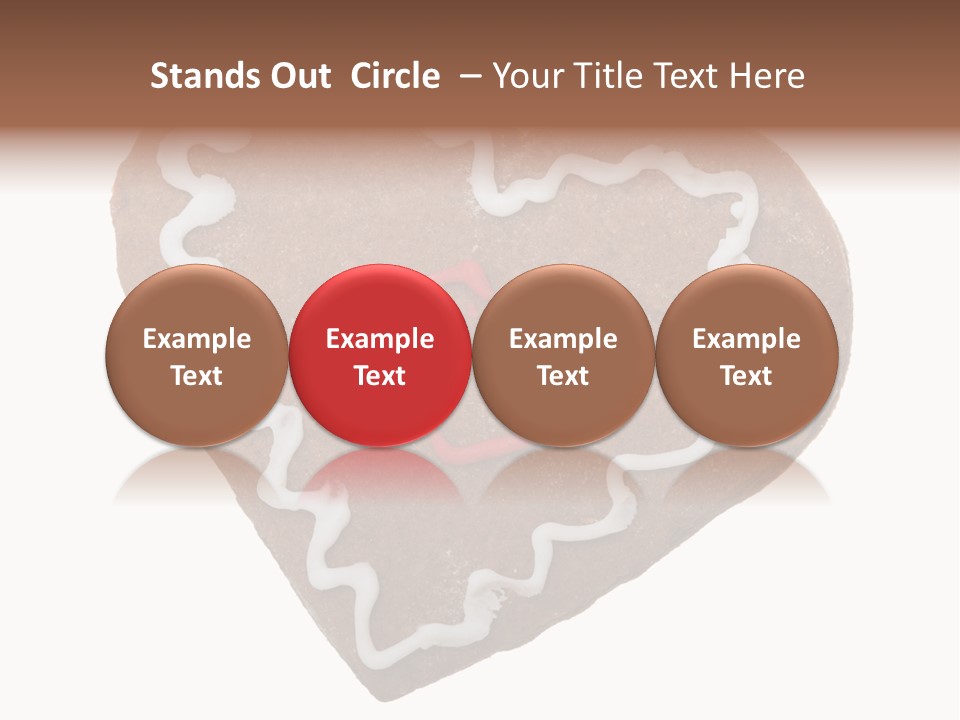 Gingerbread Ornament Snack PowerPoint Template