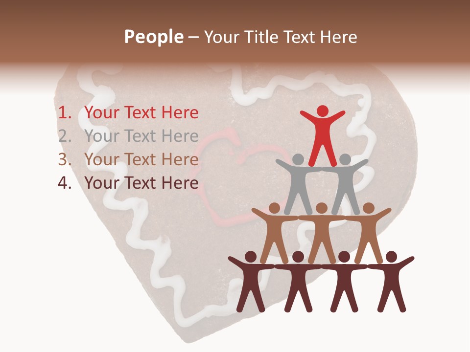 Gingerbread Ornament Snack PowerPoint Template