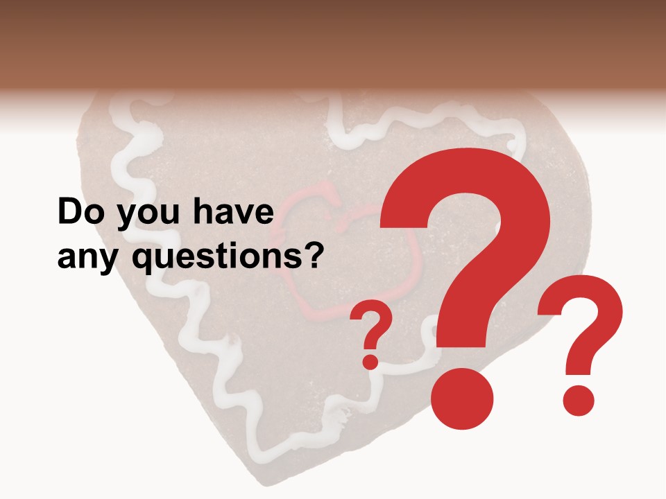 Gingerbread Ornament Snack PowerPoint Template