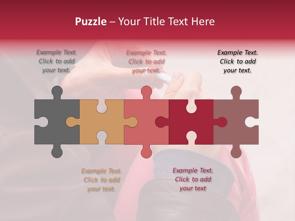 Closeup Addictive Smoke PowerPoint Template