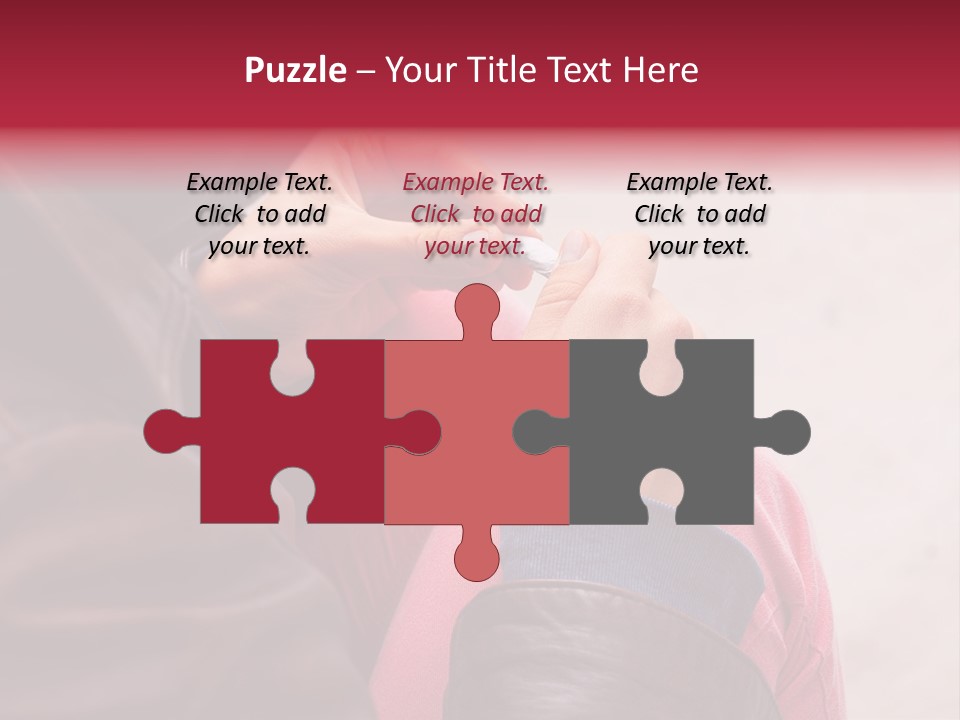 Closeup Addictive Smoke PowerPoint Template