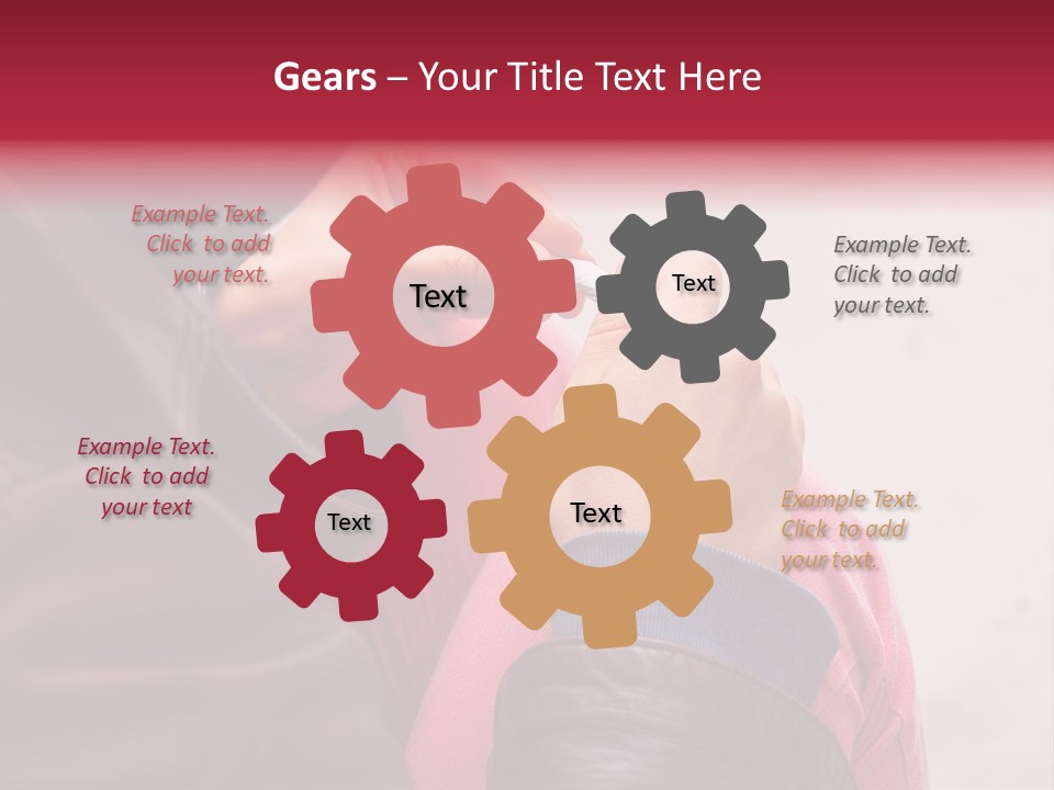 Closeup Addictive Smoke PowerPoint Template