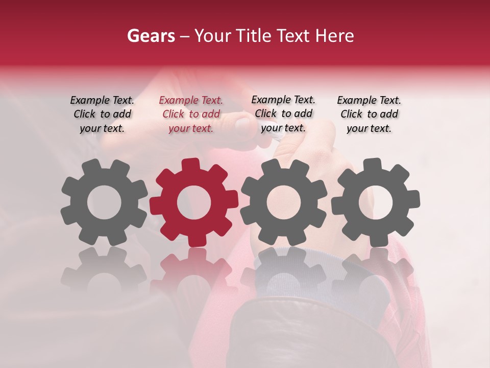 Closeup Addictive Smoke PowerPoint Template