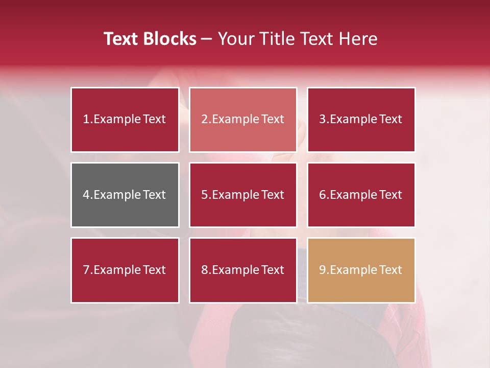 Closeup Addictive Smoke PowerPoint Template